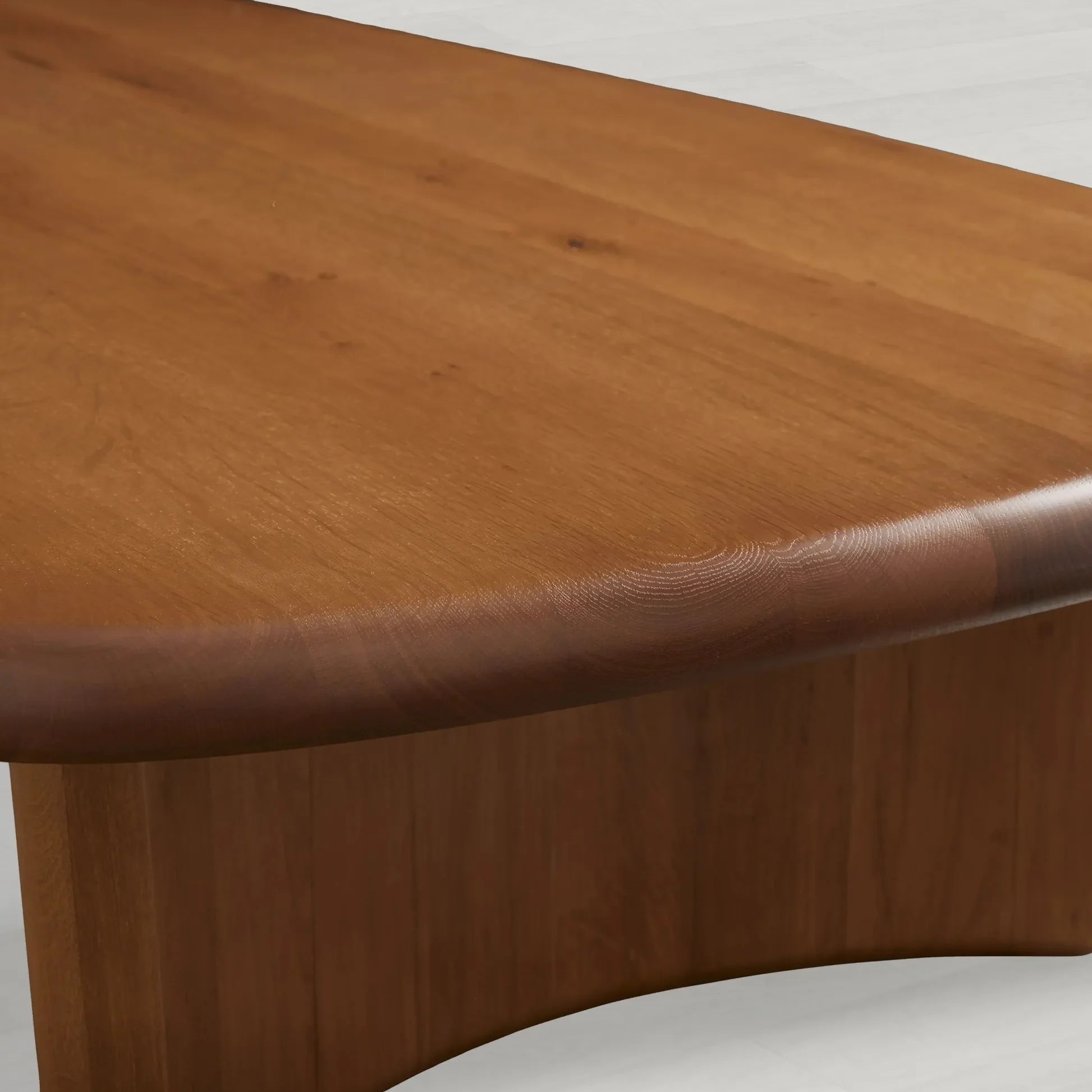 Akiro Wood Coffee Table Mid-Century Sofa  Center Cocktail Table Oak Tea Table