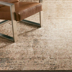 Miah Hand-Knotted Rug Brown Natural Fiber Carpet