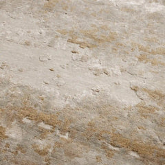 Viona Hand-Knotted Round Rug Wool & Rayon Blend Carpet