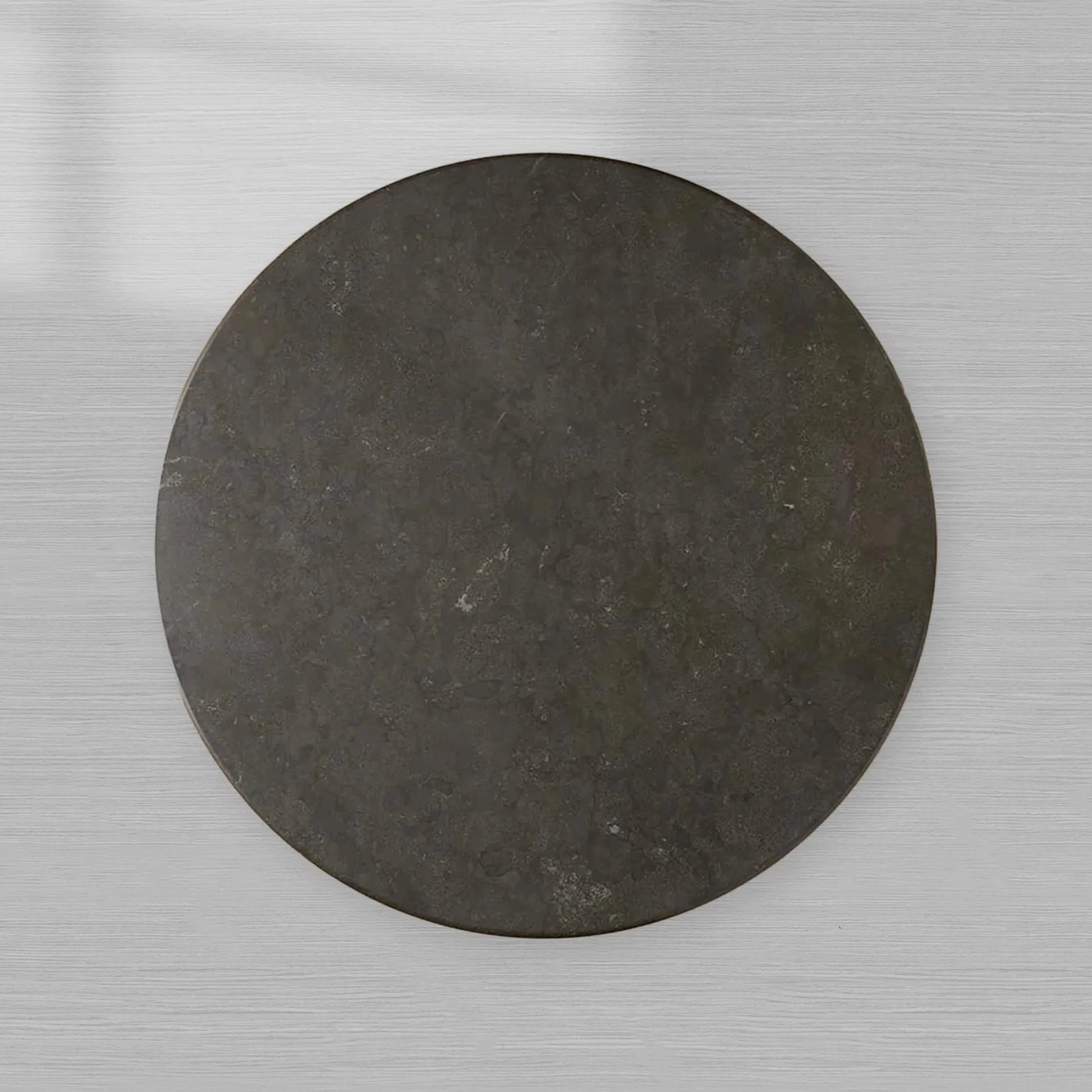 Amelia Marble Top Dining Table with Wood Curved Base Natural Stone Dining Table