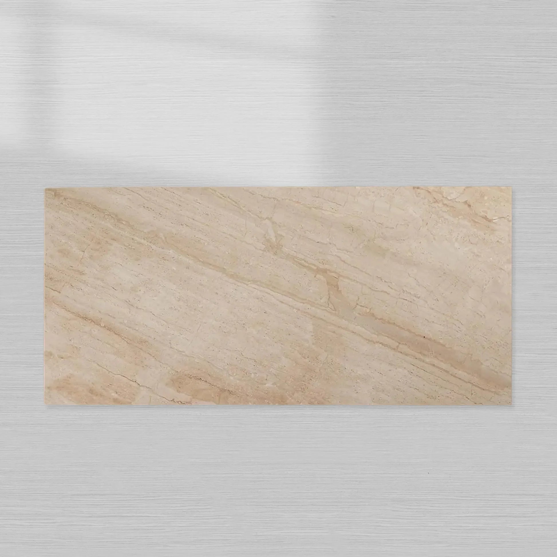 Ilaria Stone Coffee Table Beige Coralle Marble Pedestal Cocktail Table Living Room Center Tea Table