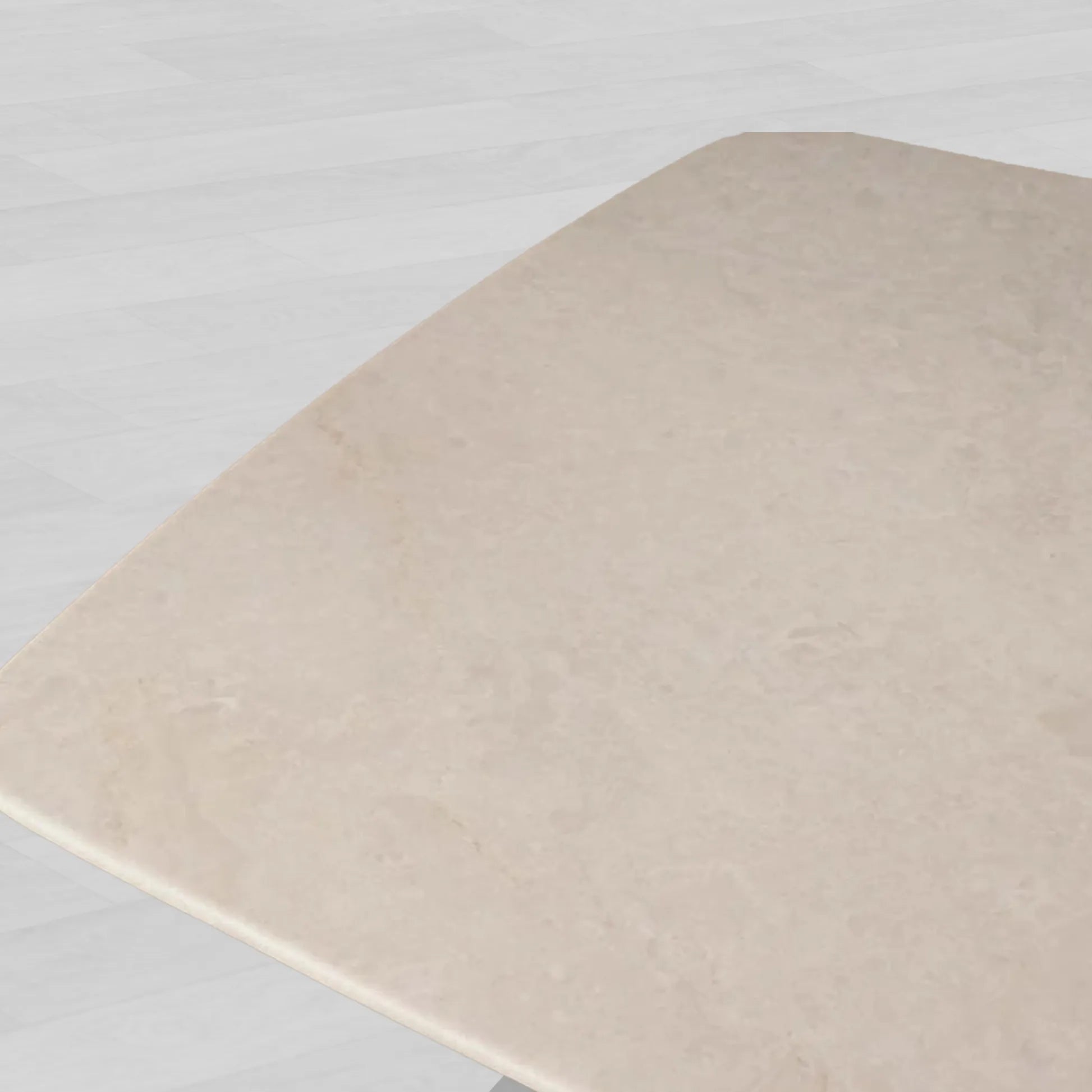 Saint Germain Marble Top Coffee Table Living Room Cocktail Table Clement Wood Base Center Tea Table