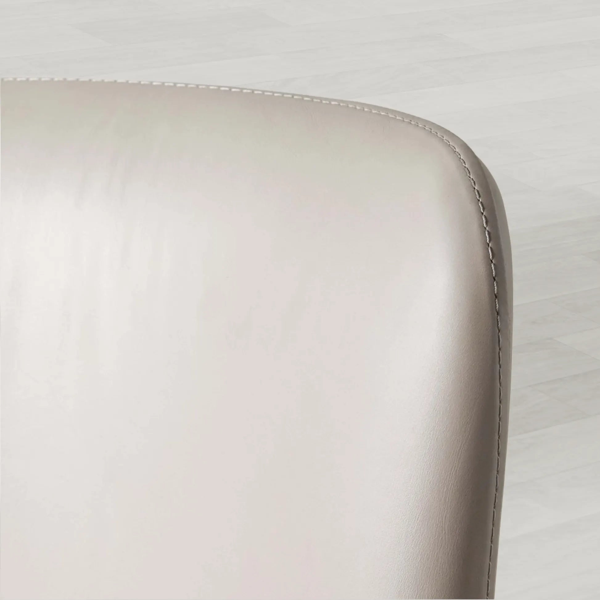 Bradley Curved Back Dining Chair with Upholstered Modern Steel Frame Living Room Chairs