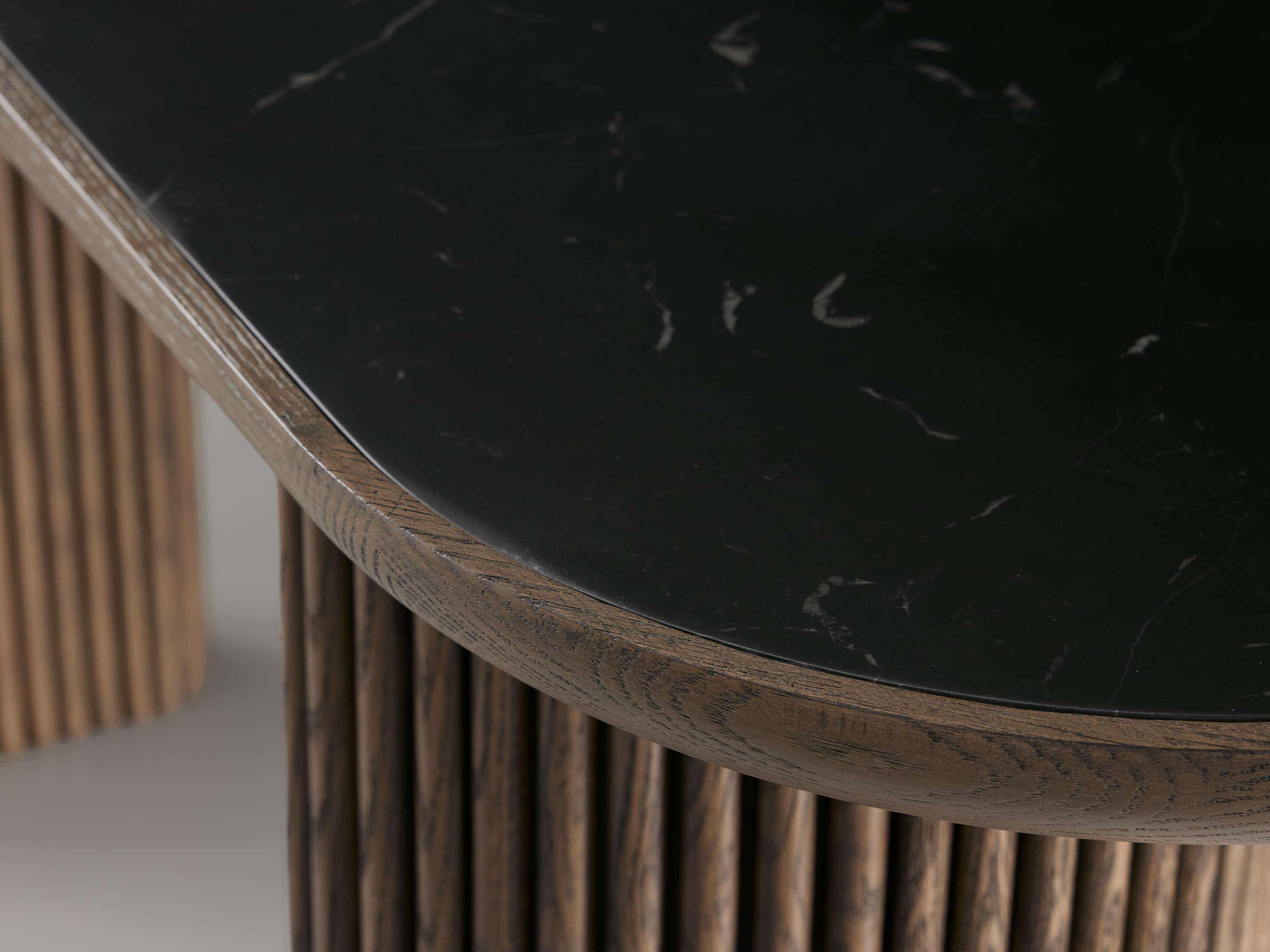 Aster Solid Oak Entryway Console Table Modern Hallway Entrance table