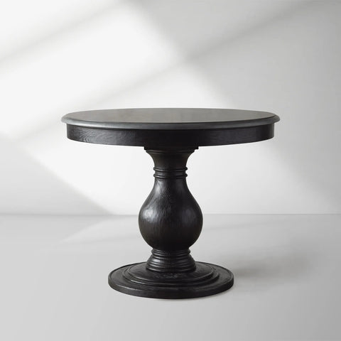 Luca Natural Stone Top Dining Table With Pine Base