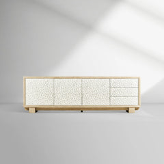 Water Pelagic Sculpted TV Stand Storage Cabinet