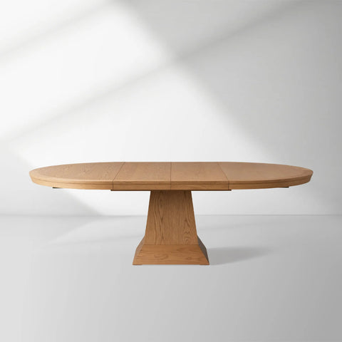 Leighton Round Extension Dining Table with 2 Leaves