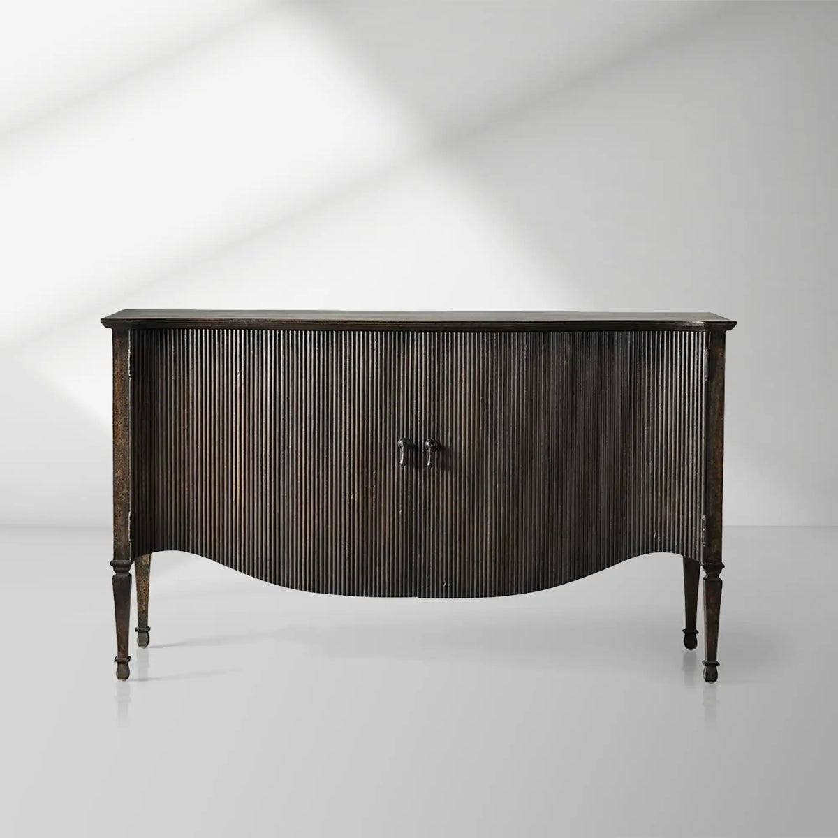 Conrad Solid Teak Sideboard Wood Vintage Storage Cabinets