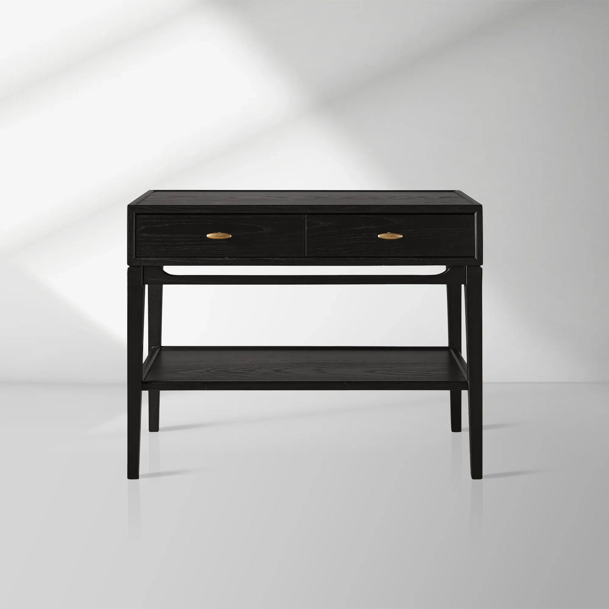 Brock Nightstand Mid-Century Modern Bedside Table Ash Night Side Storage Cabinet