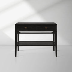 Brock Nightstand Mid-Century Modern Bedside Table Ash Night Side Storage Cabinet