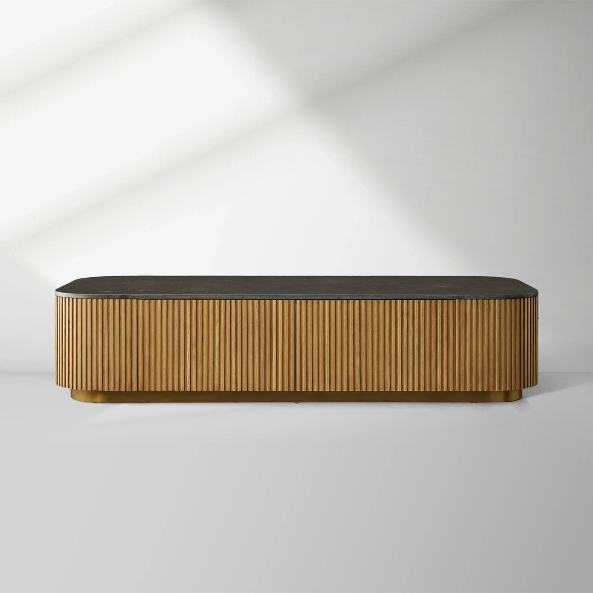 Finnley Storage Coffee Table Stone Top Sofa Center Tea Table With Drawer