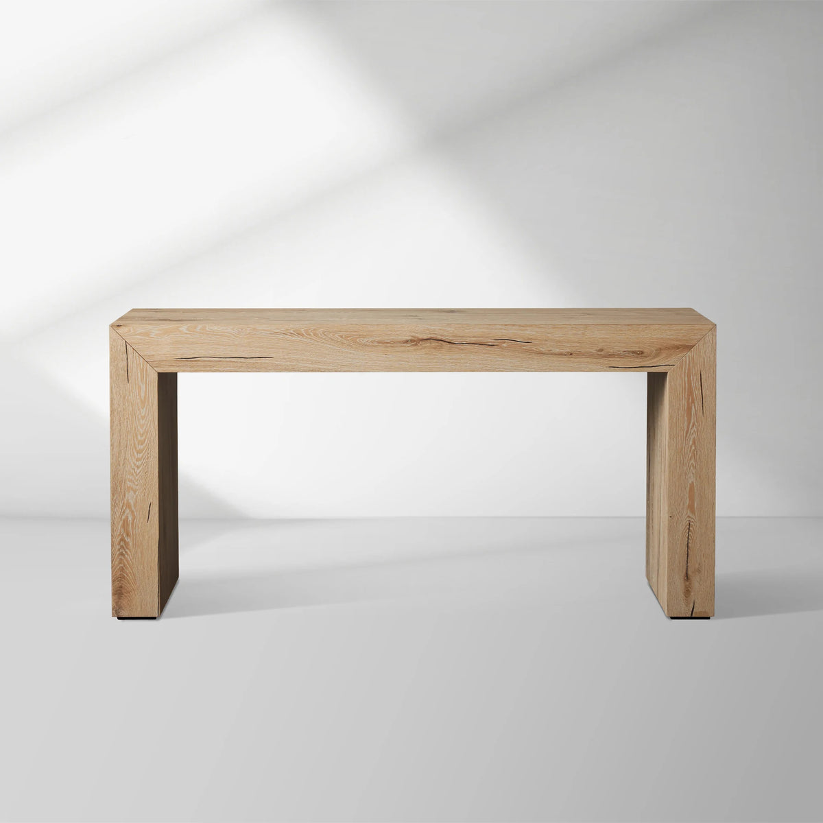 Sullivan Rural Entrance Console Table Reclaimed Oak Hallway Entryway Table