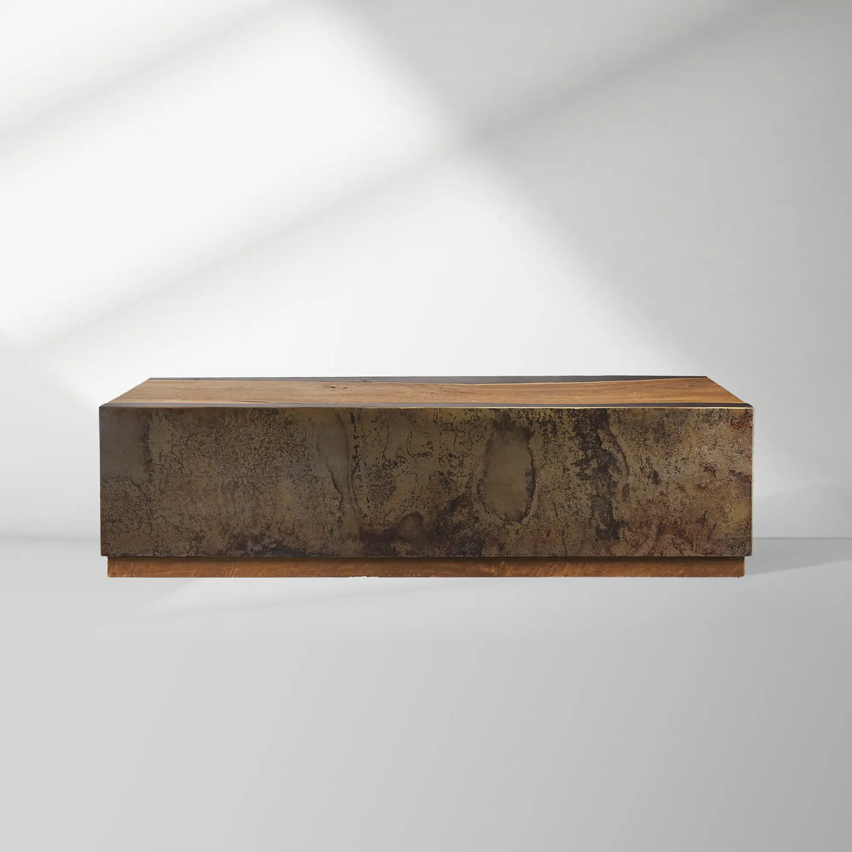 Acacius Yukas Wood Center Coffee Table Rectangular Tea Cocktail Table