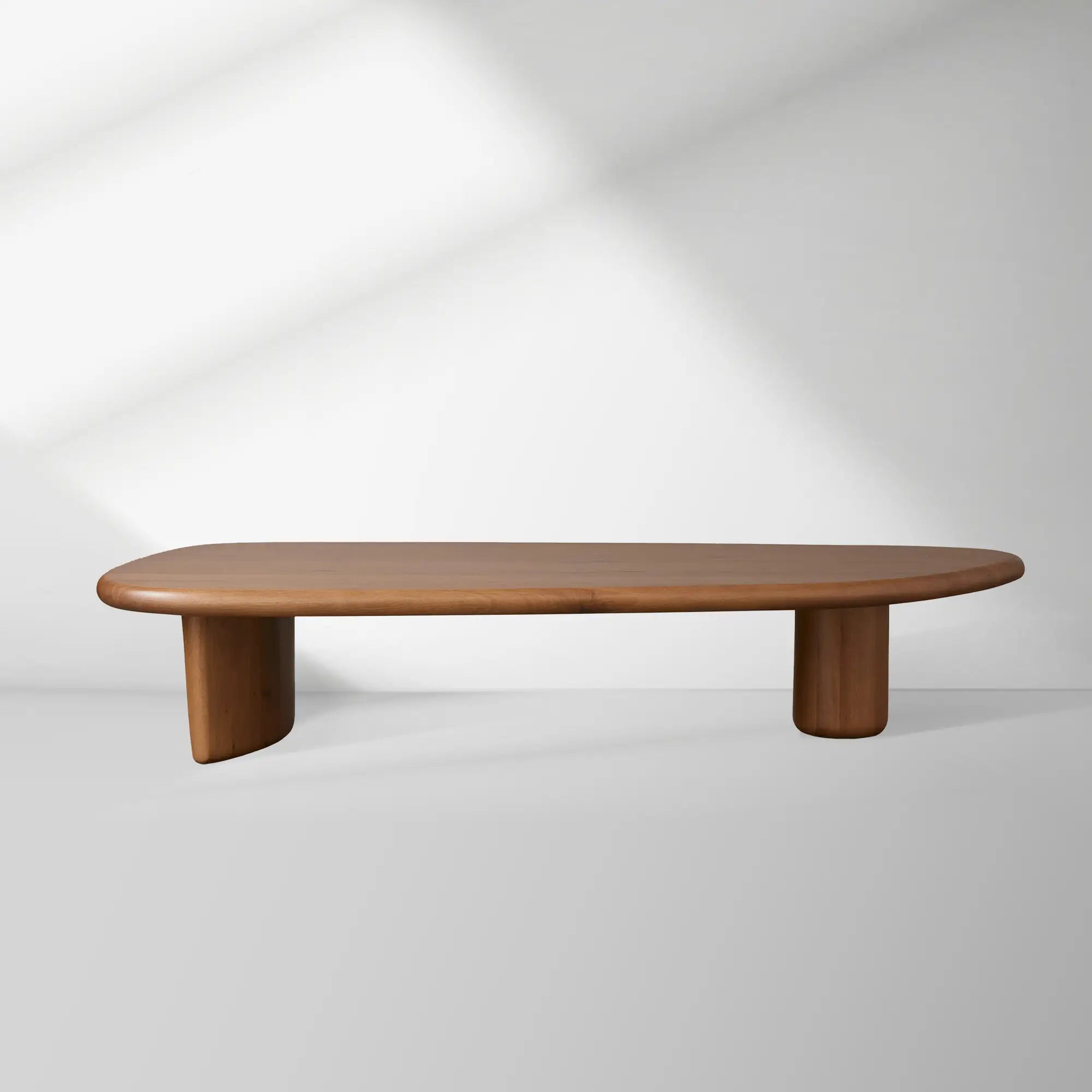 Akiro Wood Coffee Table Mid-Century Sofa  Center Cocktail Table Oak Tea Table