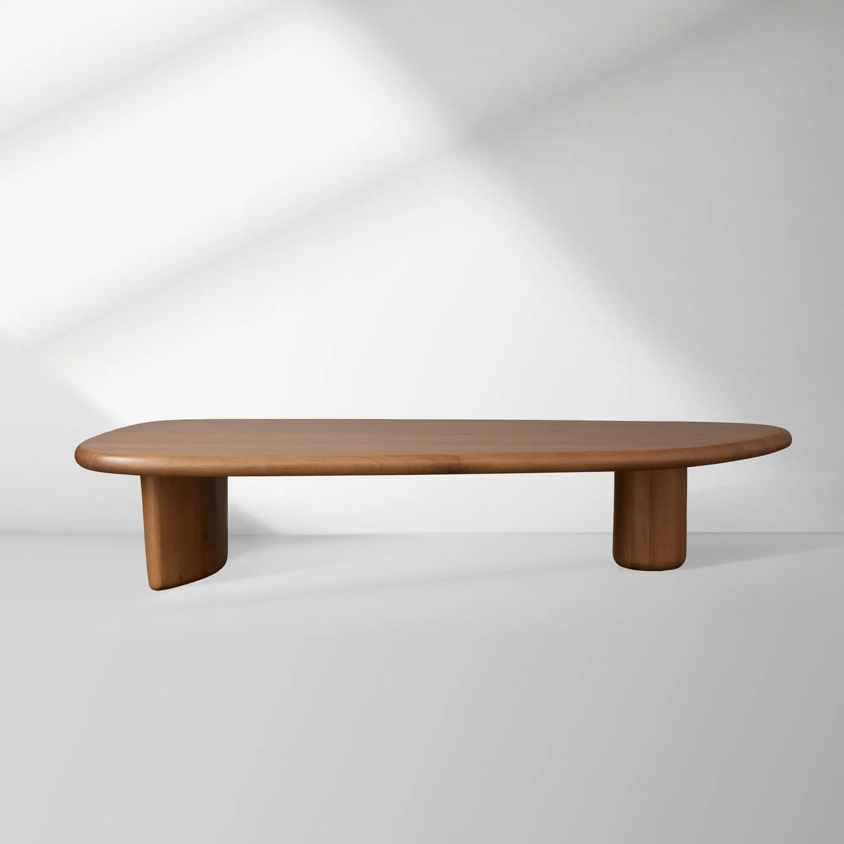 Akiro Wood Coffee Table Mid-Century Sofa  Center Cocktail Table Oak Tea Table