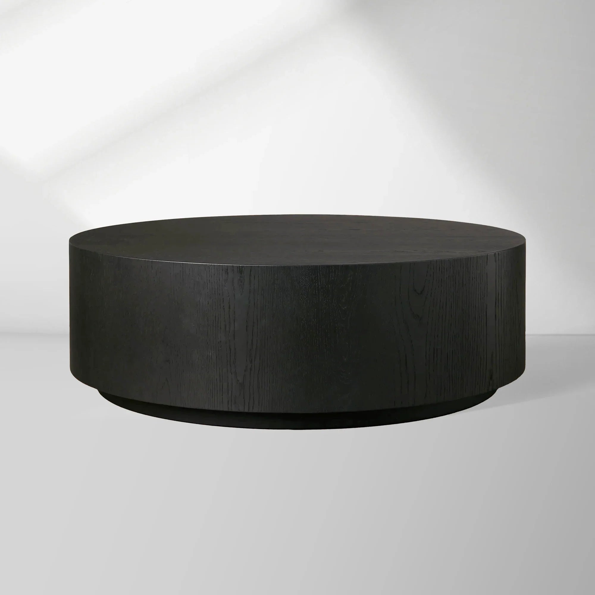 Sullivan Wood Round Coffee Table Oak Cocktail Table Simplicity Living Room Center Tea Table