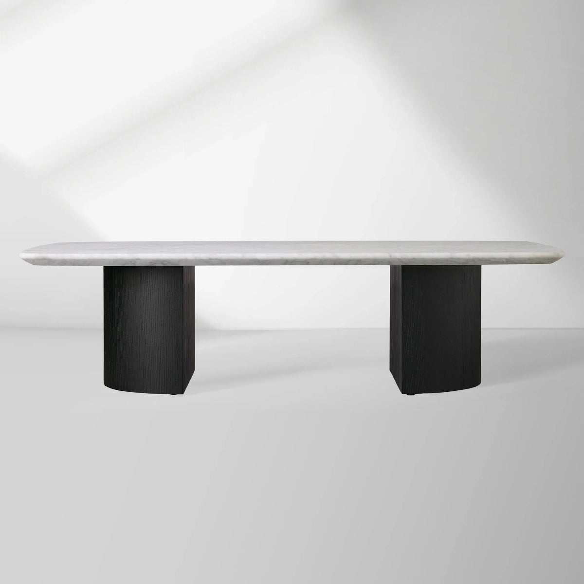 Saint Germain Marble Top Coffee Table Oak Wood Dauphine Base Cocktail Table Living Room Ston Top Center Tea Table