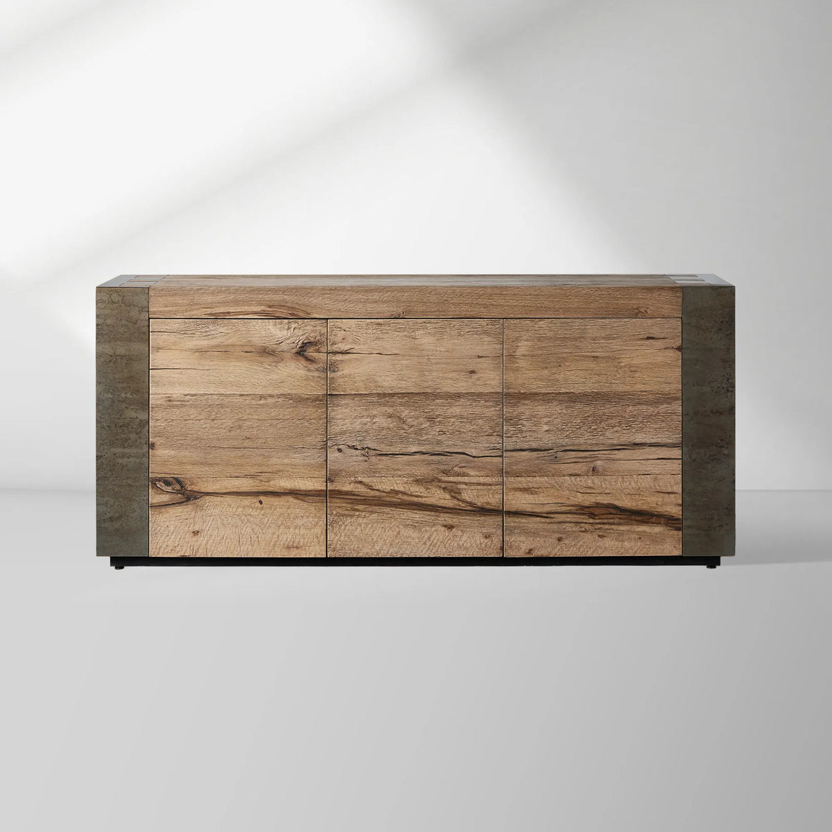 Telluride Mexican Oak TV Stand Cabinet Media Console Result Sideboard Wood Television Storage Unit