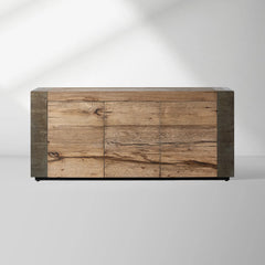 Telluride Mexican Oak TV Stand Cabinet Media Console Result Sideboard Wood Television Storage Unit