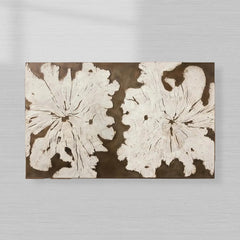 Obra Salvaged Burl Coffee Table Living Room Steel Base Cocktail Table Wood Center Tea Table