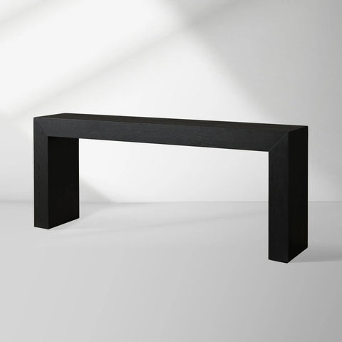 Sullivan Entryway Console Table Solid Oak Hallway Entrance Table