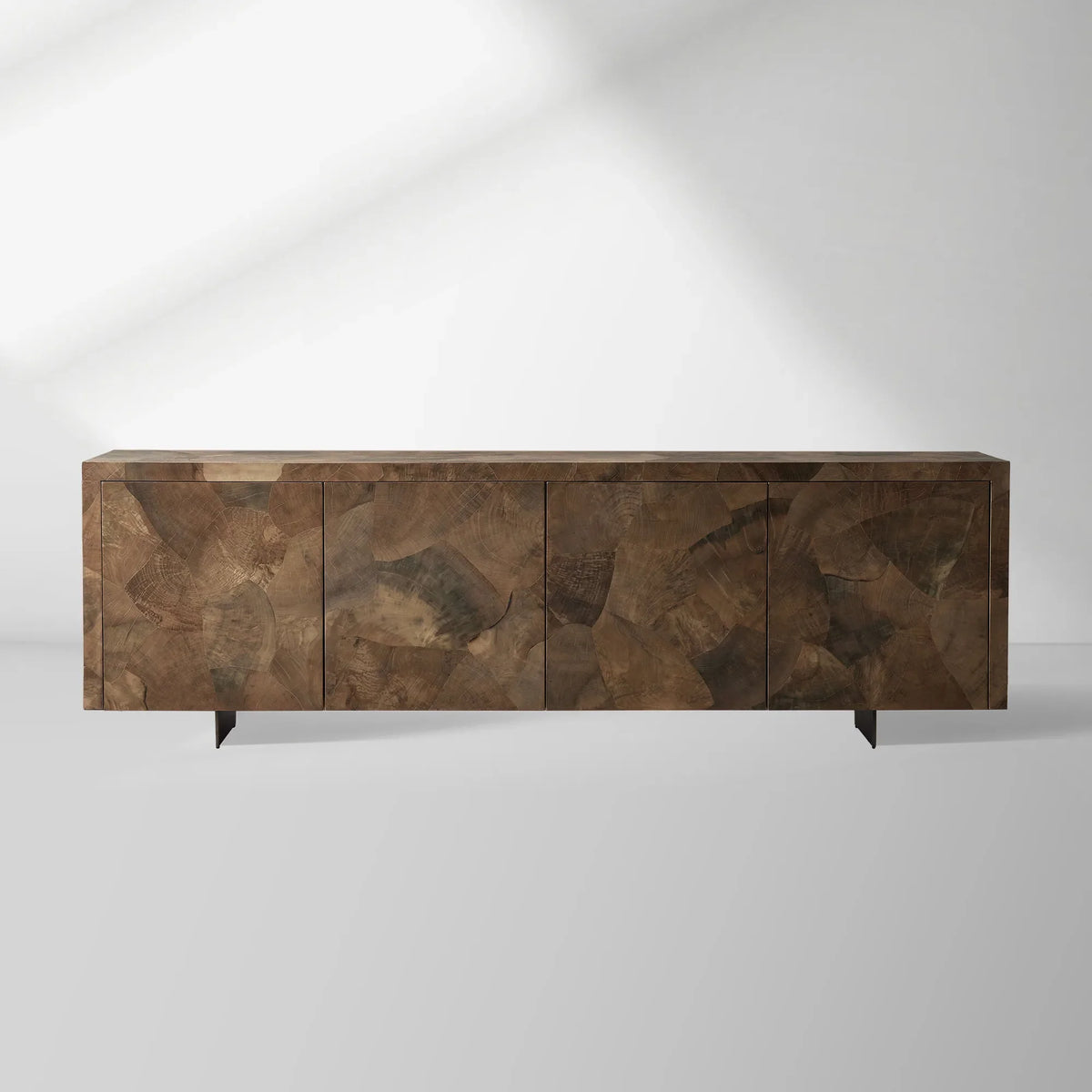 Polanco Salvaged Ash Sideboard Wood Buffet Cabinet Table Living Room Entryways TV Cabinet