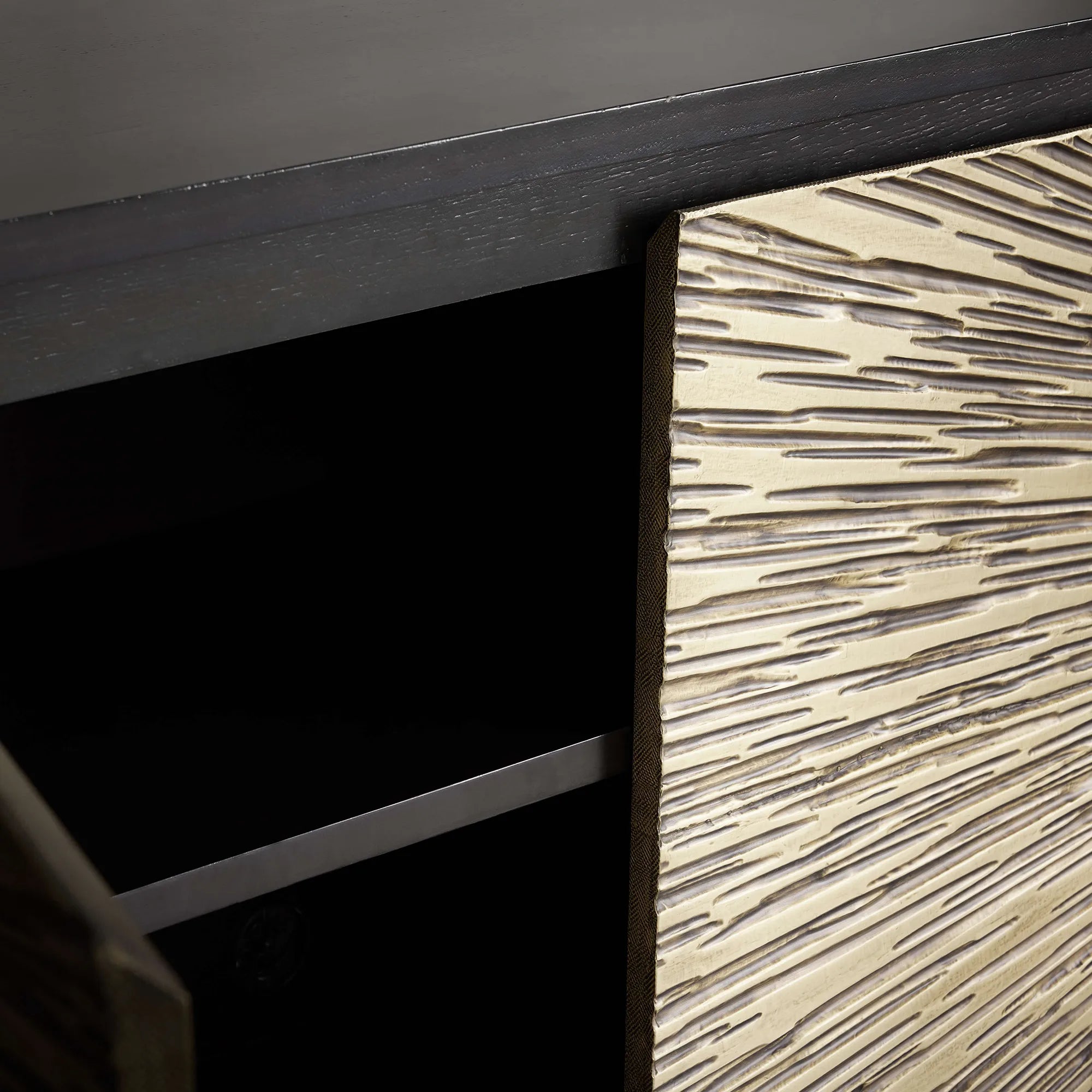 Helios Mid-Century Modern Sideboard Buffet Table Wood Living Room Entryways TV Cabinet