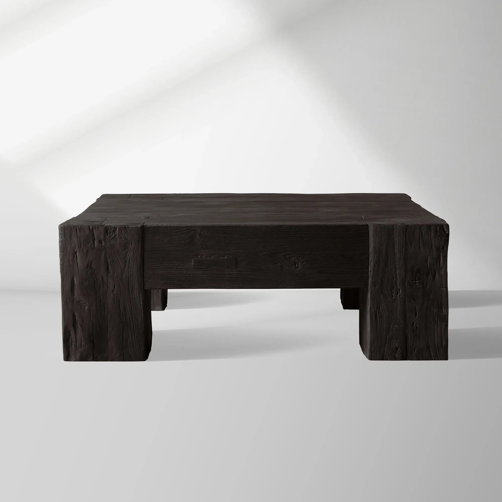 Ubud Square Reclaimed Teak Coffee Table Wood Living Room Center Tea Table Vintage Cocktail Table