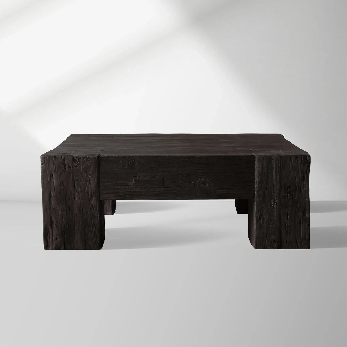 Ubud Square Reclaimed Teak Coffee Table Wood Living Room Center Tea Table Vintage Cocktail Table