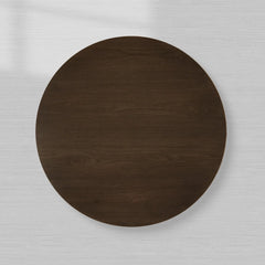 Sullivan Wood Round Coffee Table Oak Cocktail Table Simplicity Living Room Center Tea Table