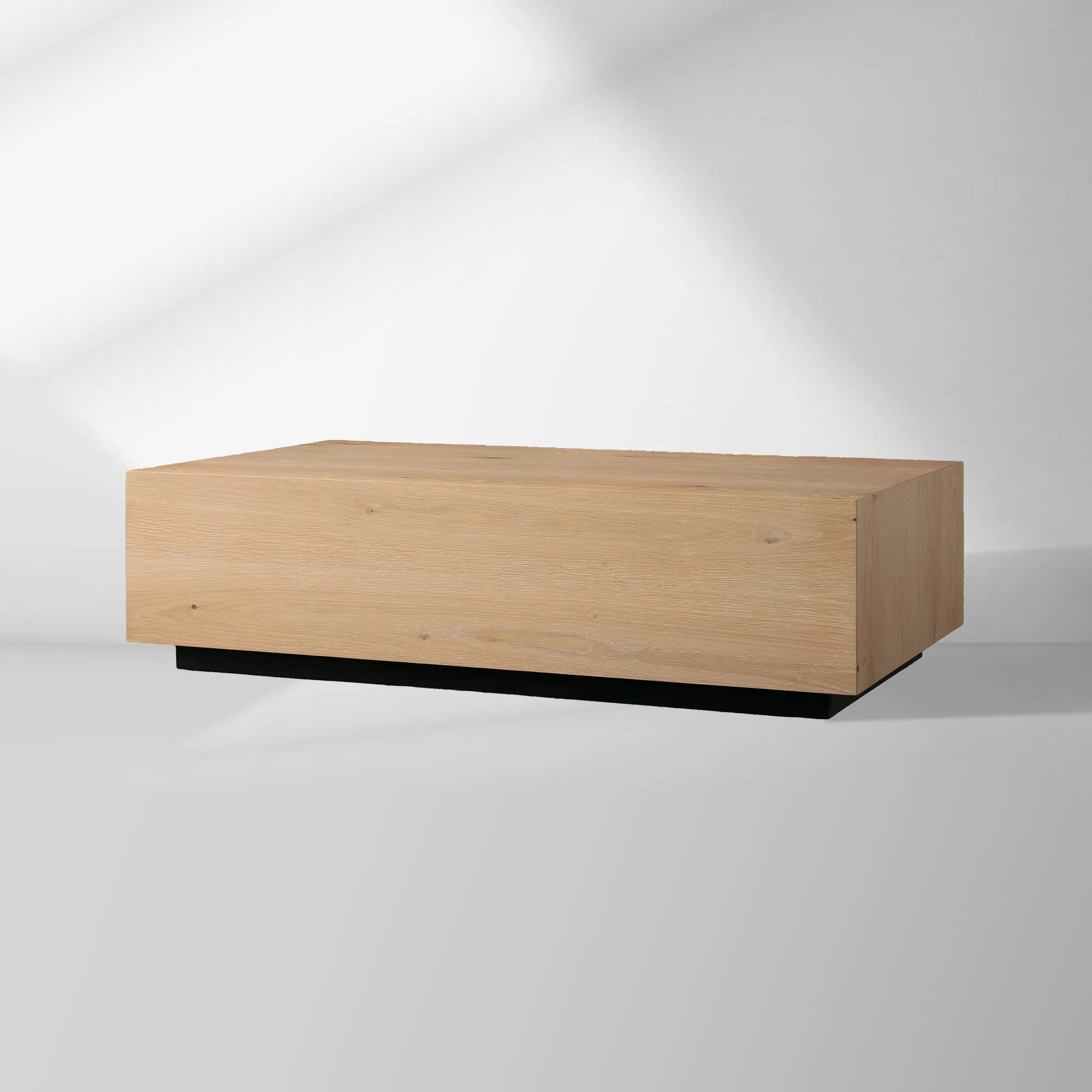 Sullivan Rectangle Coffee Table Living Room Oak Wood Center Tea Table Rural Cocktail Table