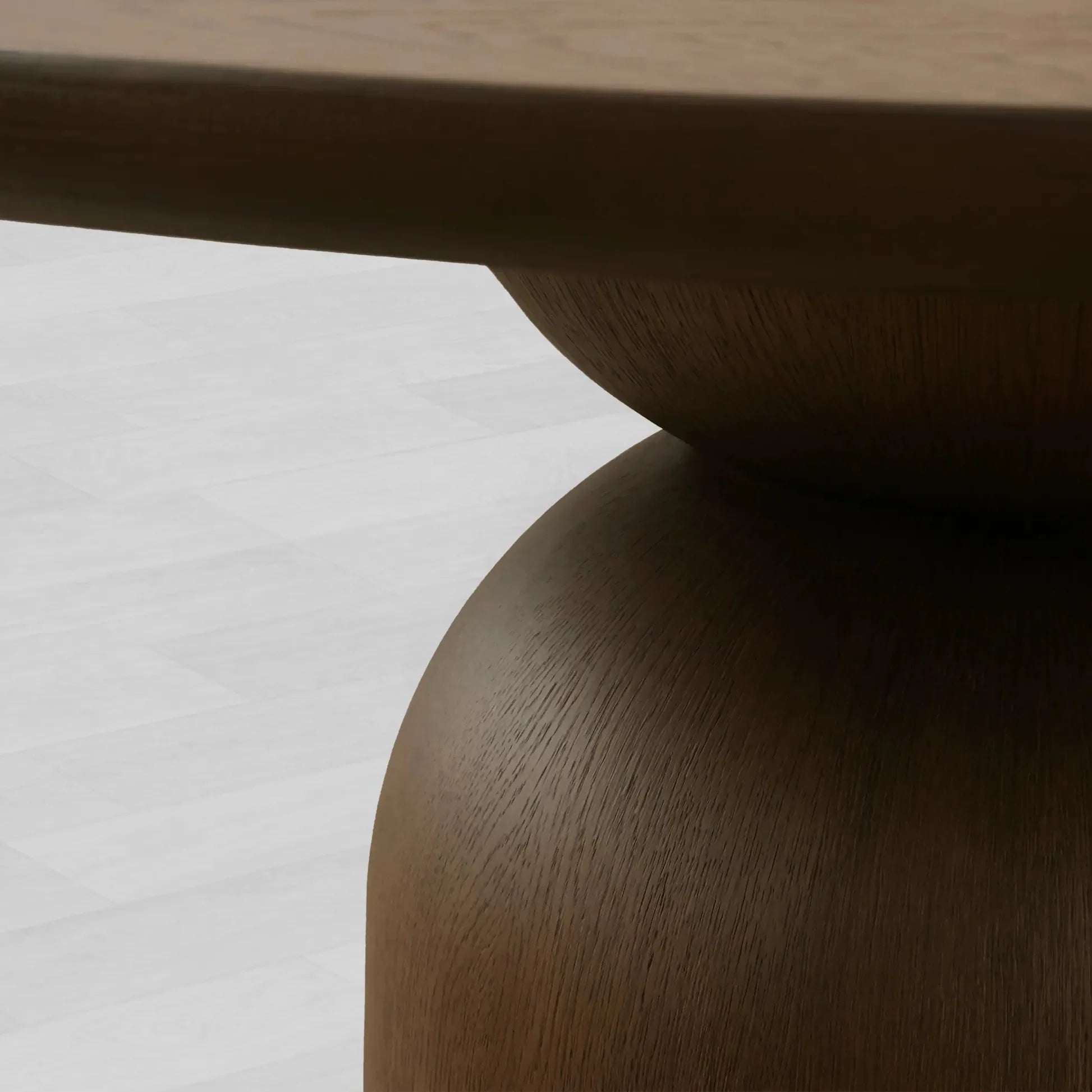 Perth Round Romanian Wood Dining Table