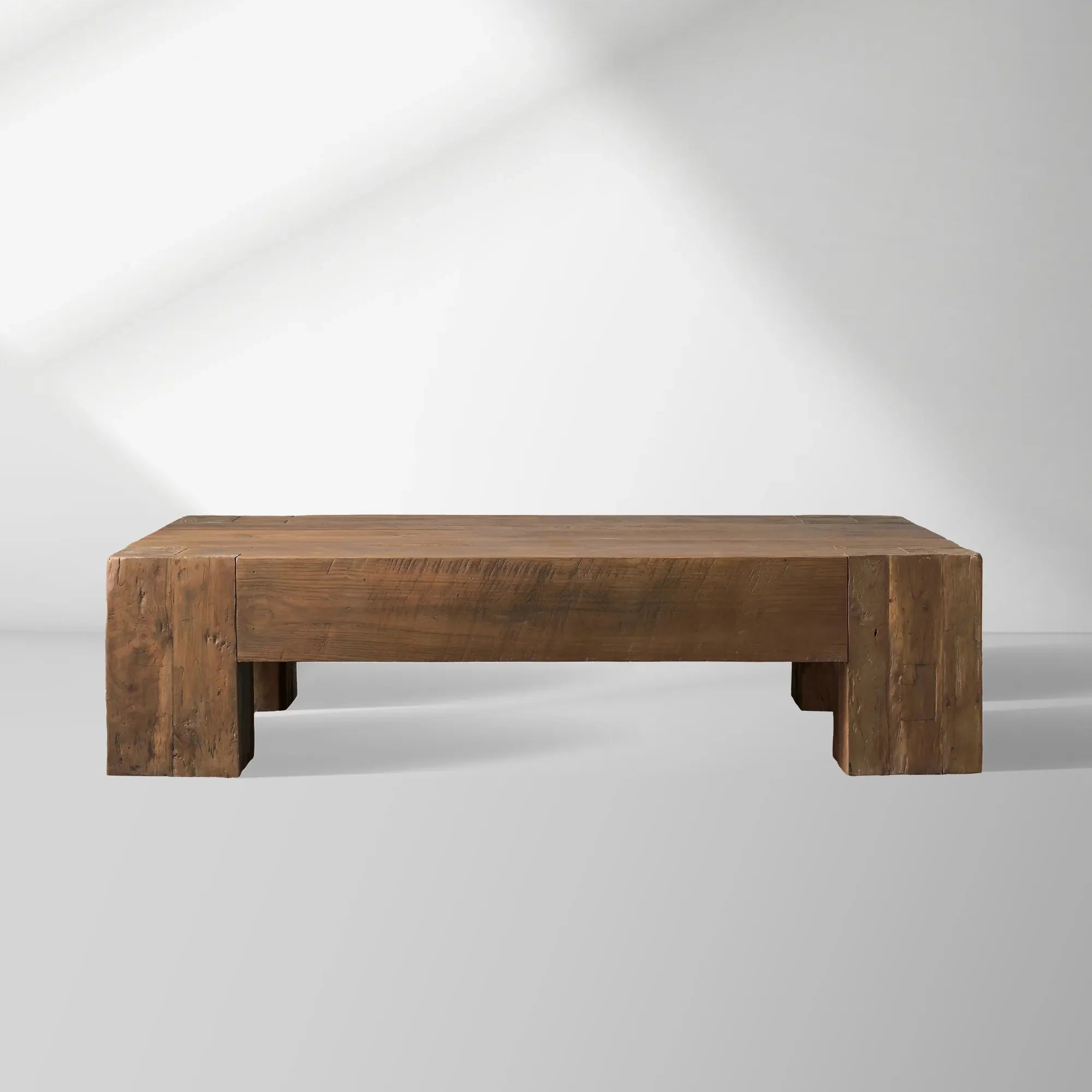 Ubud Square Reclaimed Teak Coffee Table Wood Living Room Center Tea Table Vintage Cocktail Table