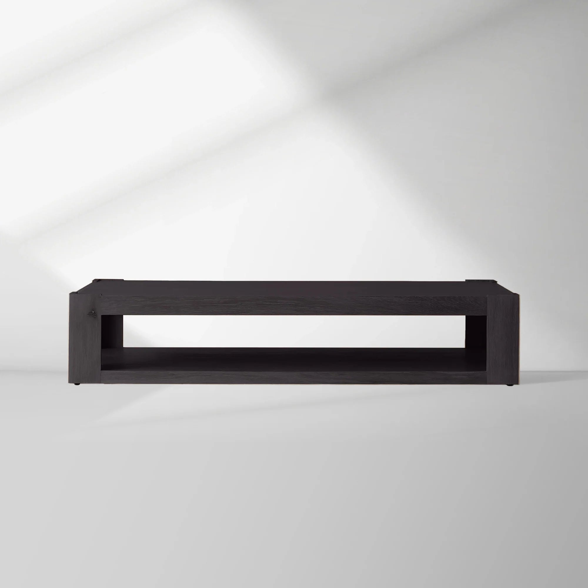 Devon Parson-Style Coffee Table Natural Oak Wood Living Room Center Tea Table Rectangular Cocktail Table