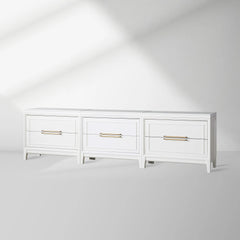 Rowan Modular TV Stand Unit Wood Entryways Storage Sideboard with Drawers