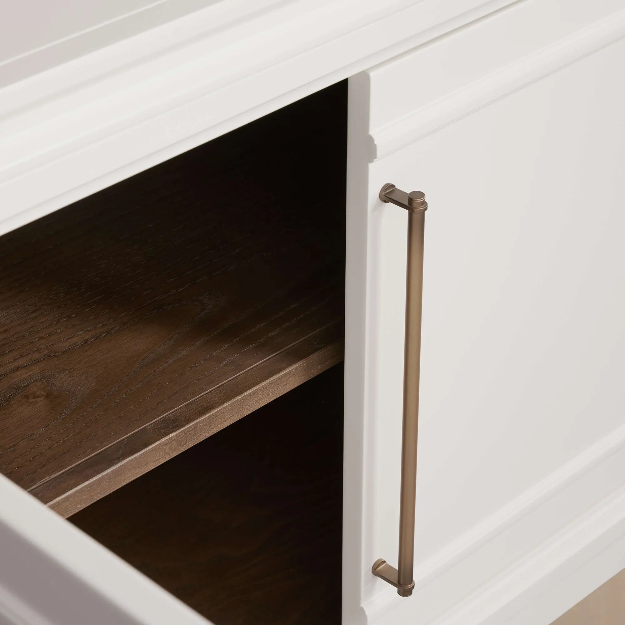 Rowan Modular Wood TV Stand Modern Sideboard Television Storage Unit with Wood Doors Entrance Cabinet