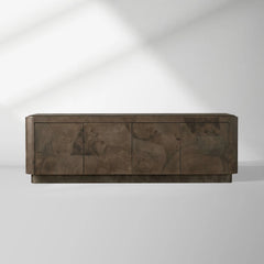 Polanco TV Stand Unit Wood Sideboard Media Console Ash Entryways Storage Cabinet