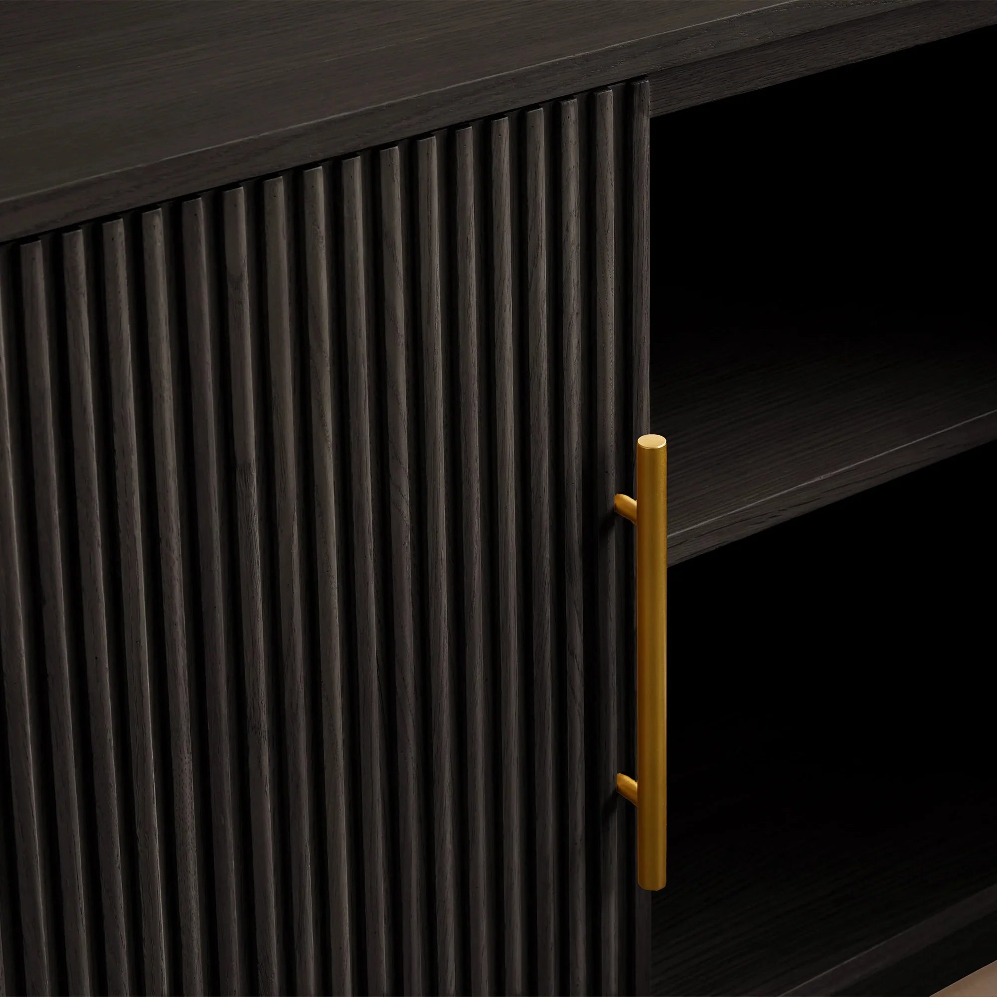 Finnley Wood TV Stand Cabinet Modern Media Console Living Room television Storage Unit