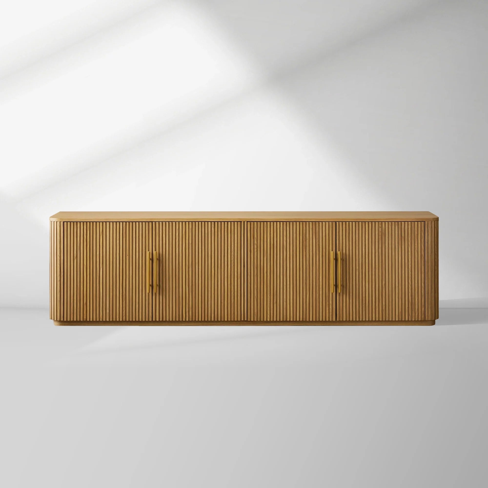 Finnley Wood TV Stand Cabinet Modern Media Console Living Room television Storage Unit