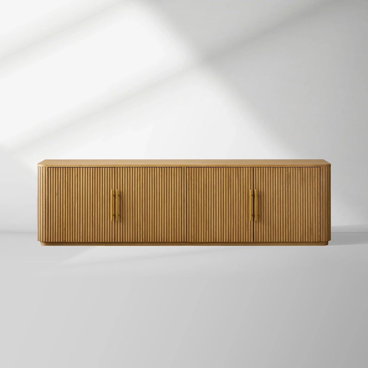 Finnley Wood TV Stand Cabinet Modern Media Console Living Room television Storage Unit