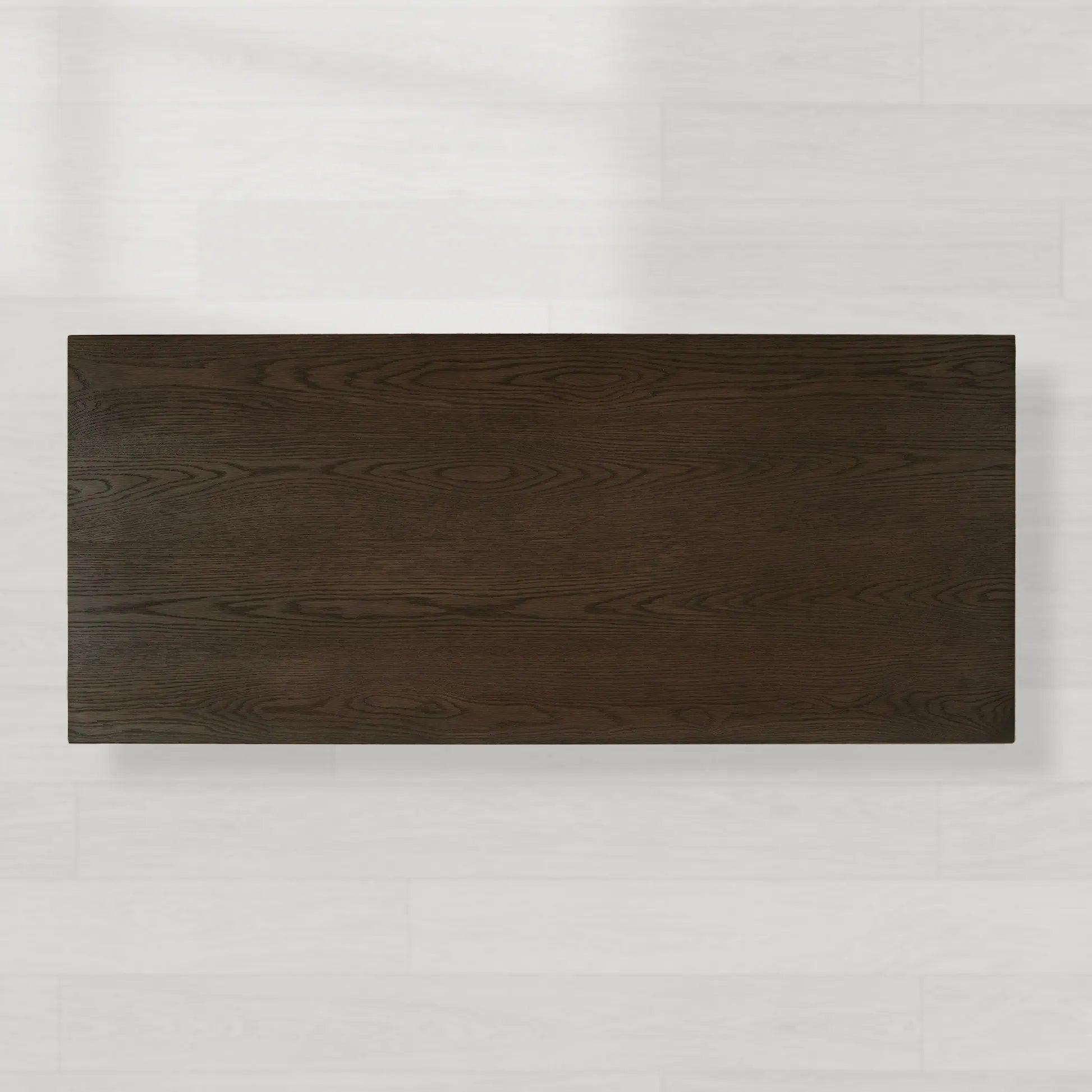 Sullivan Rectangular Storage Coffee Table Wood Center Cocktail Table Oak Tea Table with Drawers