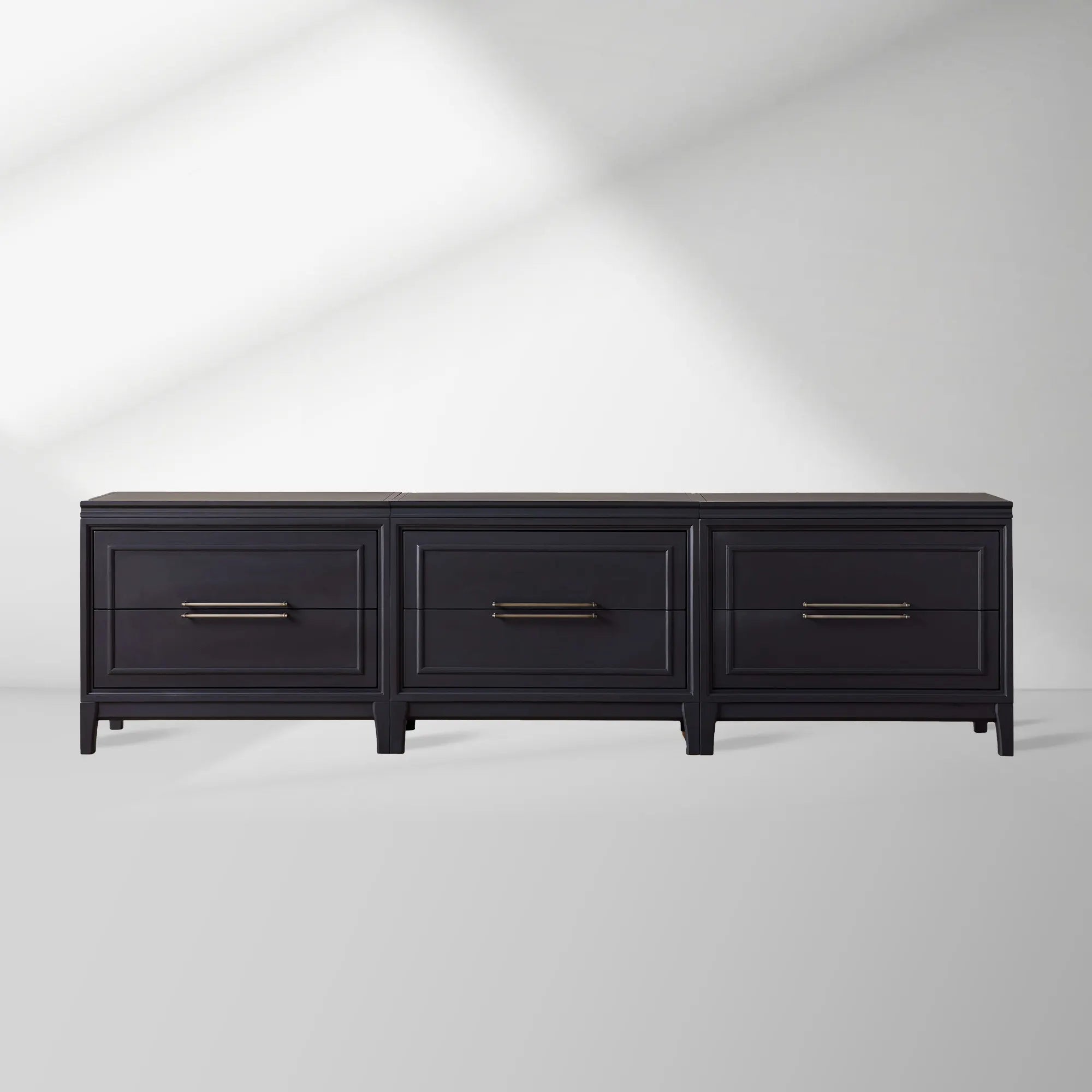 Rowan Modular TV Stand Unit Wood Entryways Storage Sideboard with Drawers