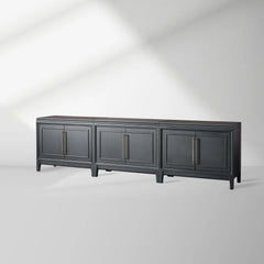 Rowan Entrance Storage Cabinet Wood TV Stand Unit Modern Sideboard with Doors