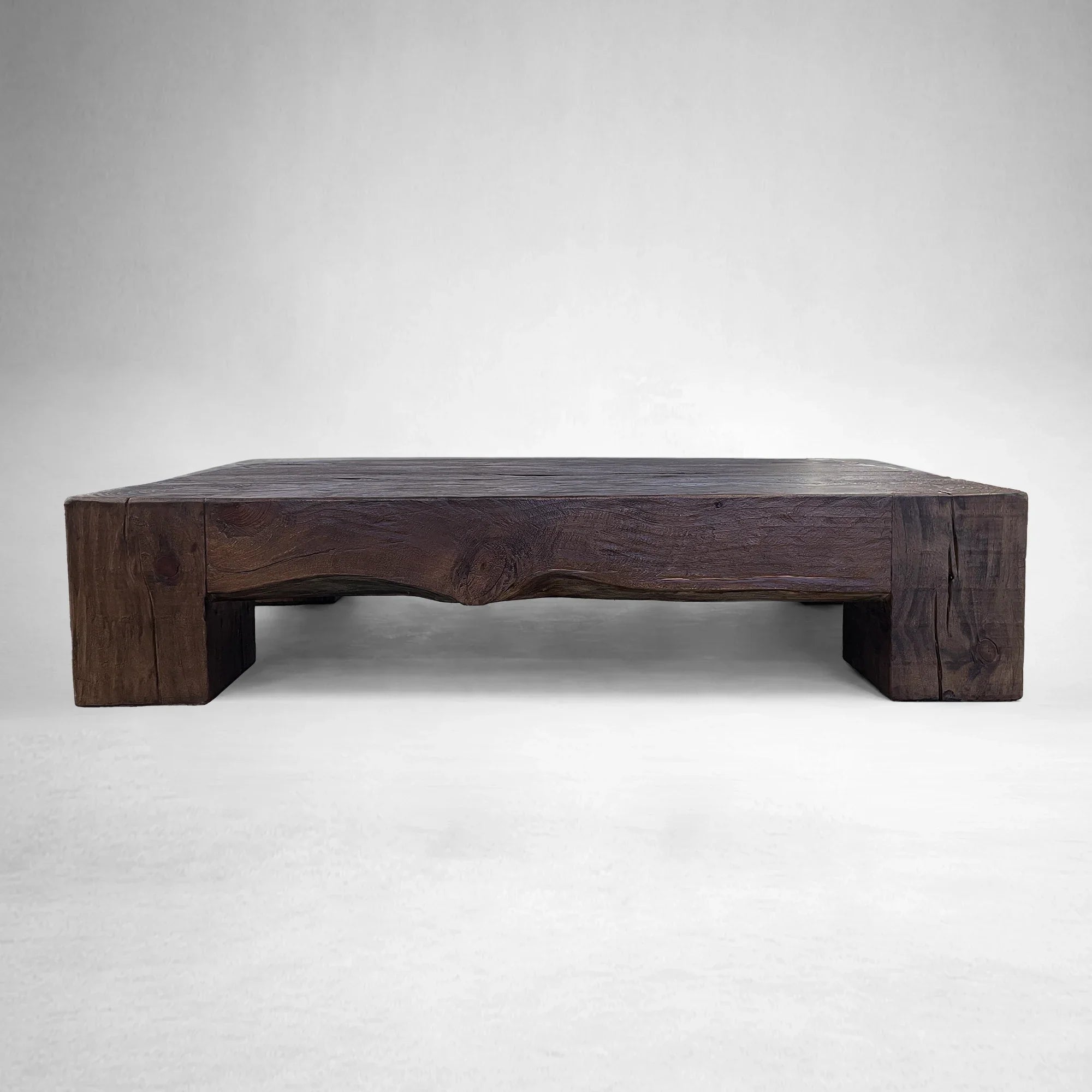 Ubud Square Reclaimed Teak Coffee Table Wood Living Room Center Tea Table Vintage Cocktail Table