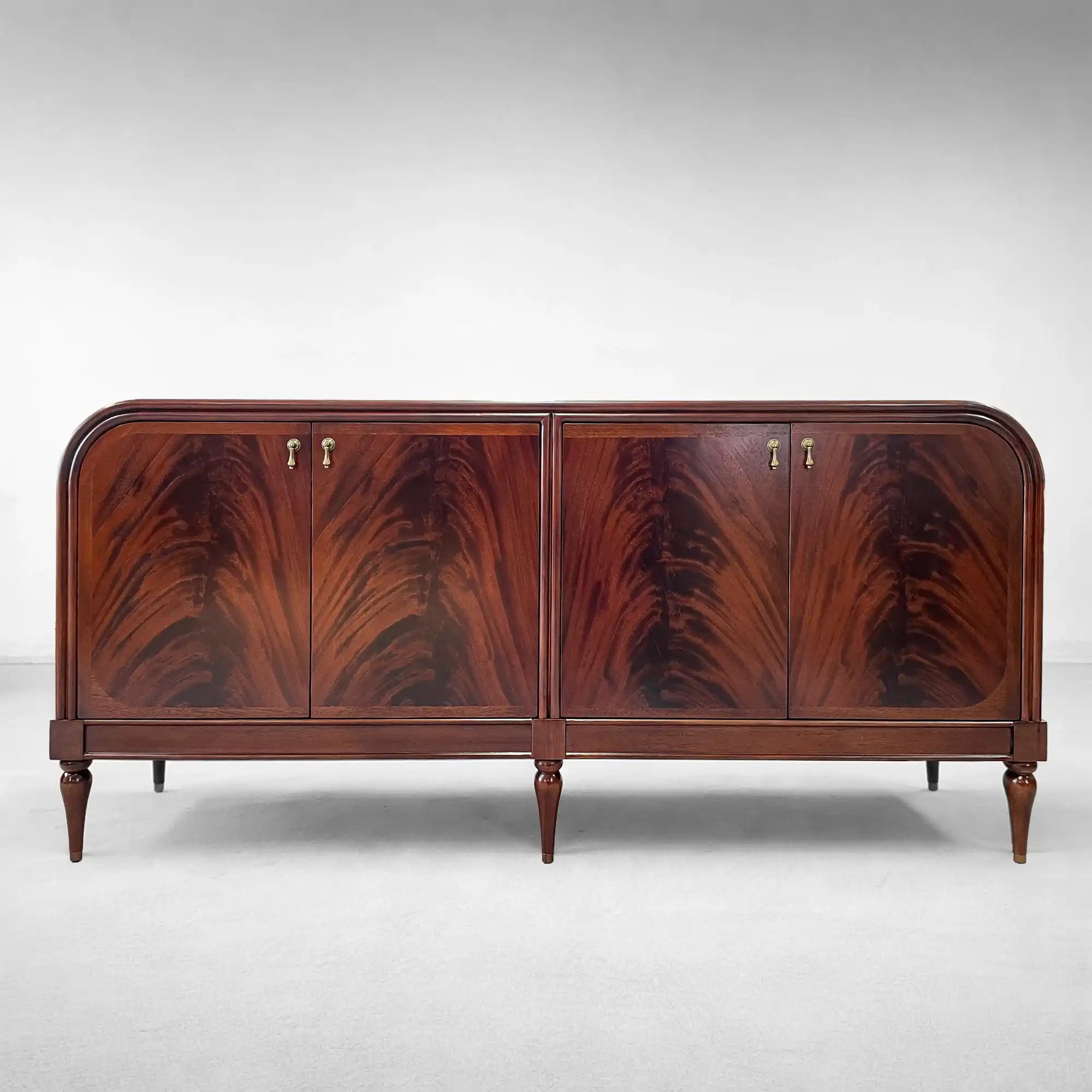 Frances Vintage Sideboard Mahogany buffet Storage Cabinet Wood Entryways Cabinet