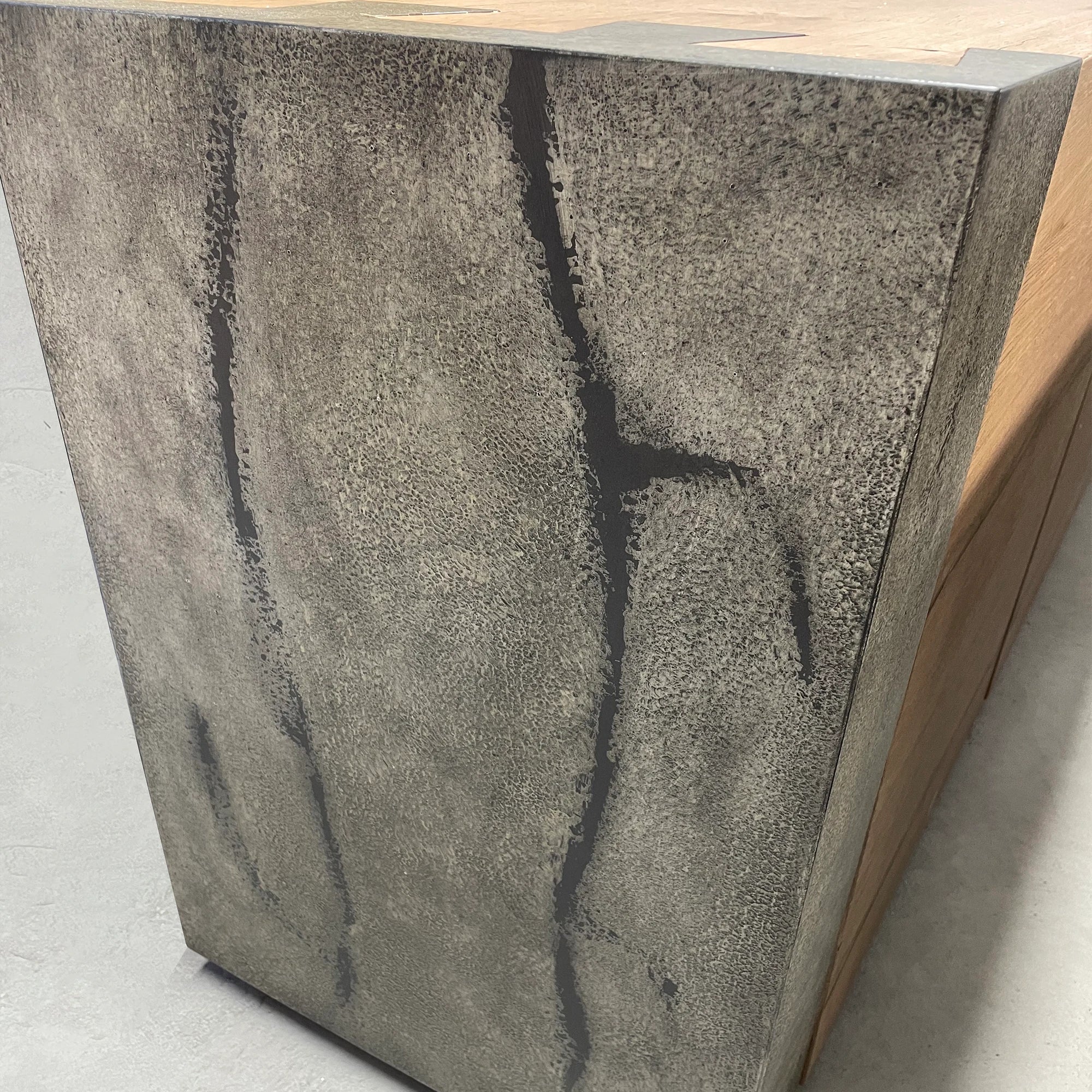 Telluride Mexican Oak TV Stand Cabinet Media Console Result Sideboard Wood Television Storage Unit