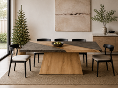 Almeria Rectangle Dining Table Sustainable Guanacaste Wood
