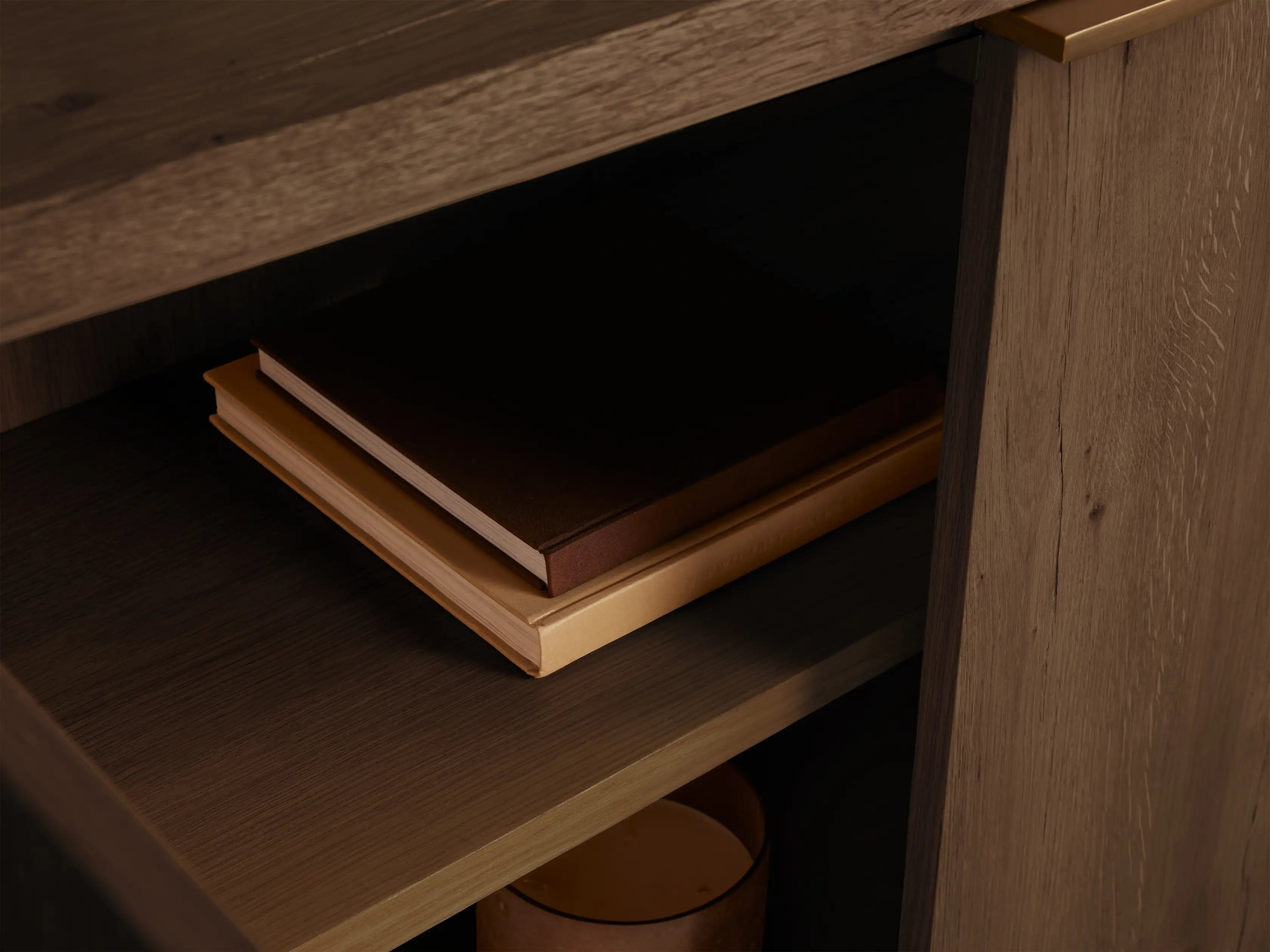 Redding Sideboard - Minimalist Solid Wood Modern Buffet Cabinet