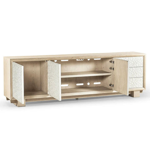 Water Pelagic Sculpted TV Stand Storage Cabinet