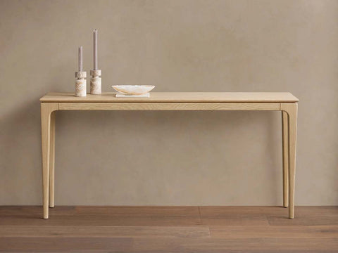 Park Ash Wood Entryway Console Table Black Hallway Entrance Table